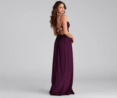 Fleur Formal Double High Slit Dress