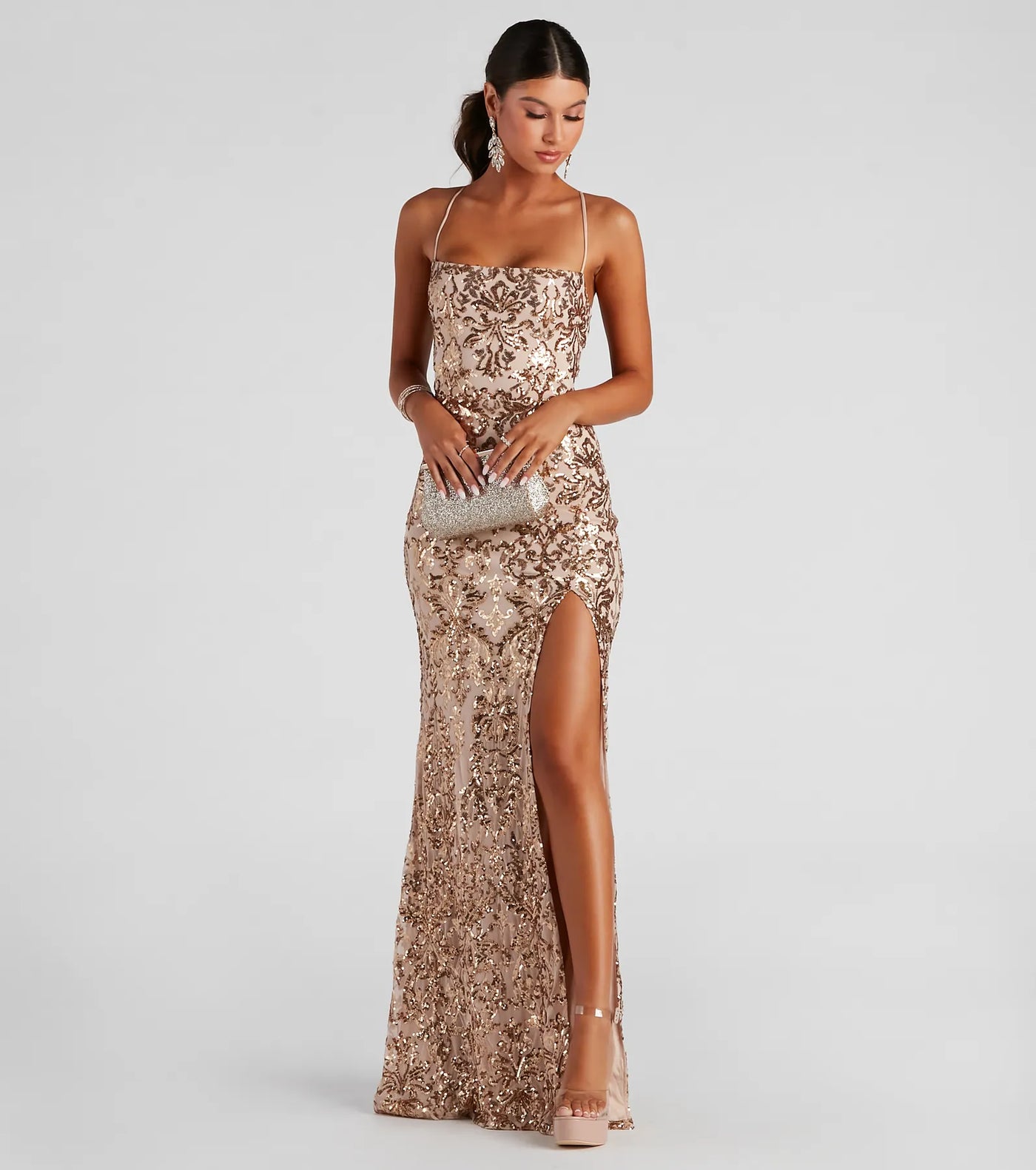 Kinsley Formal Sequin Mermaid Dress