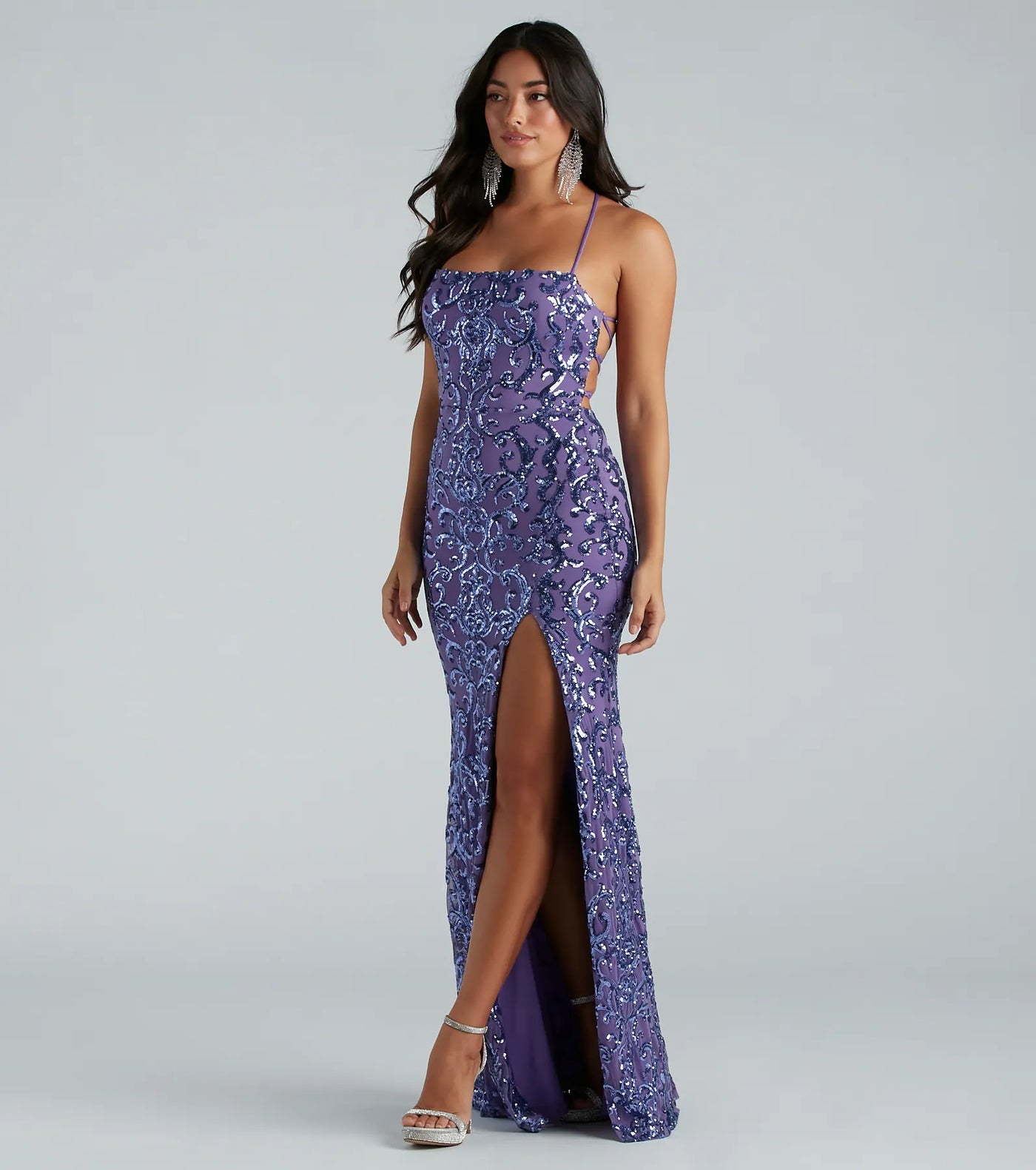 Rowena Sequin Mermaid Dress