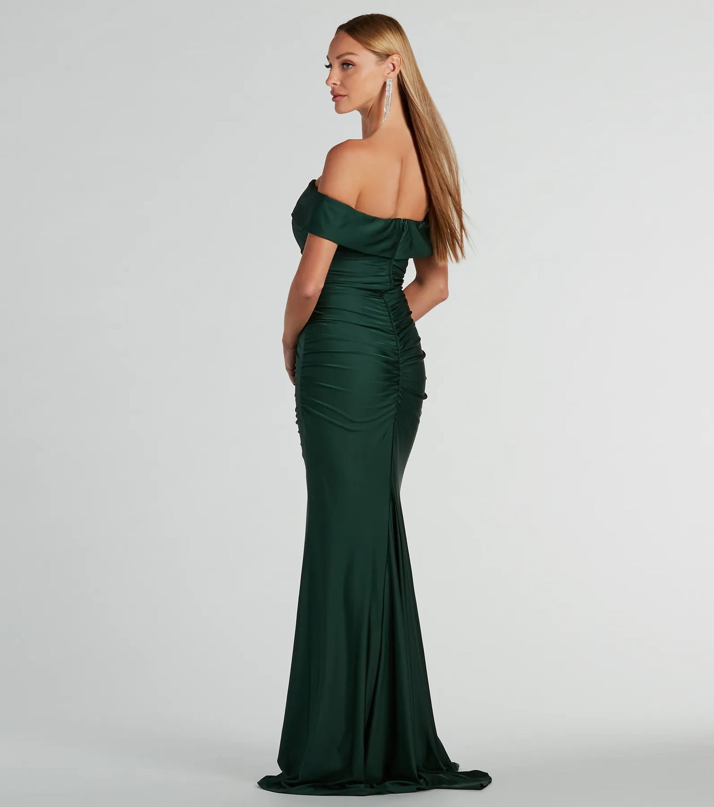 Alicia Off-The-Shoulder Mermaid Formal Dress