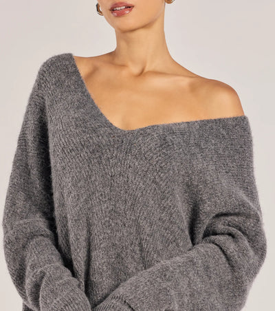 Effortless And Cozy Knit Long Sleeve Oversized Sweater