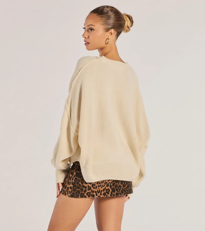 Knit Perfection Crew Neck Pullover Sweater