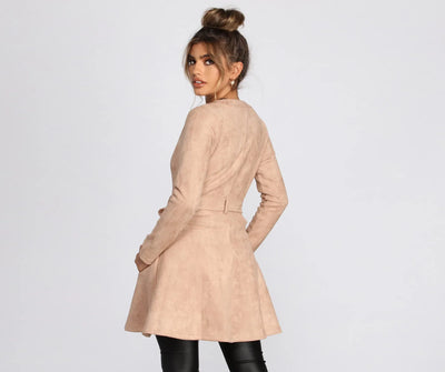 Miss Bossy Trench Dress