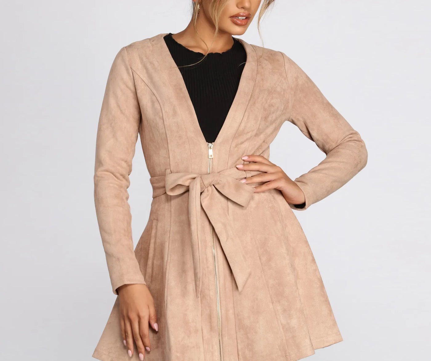 Miss Bossy Trench Dress