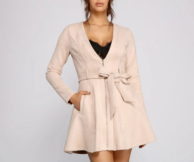 Miss Bossy Trench Dress