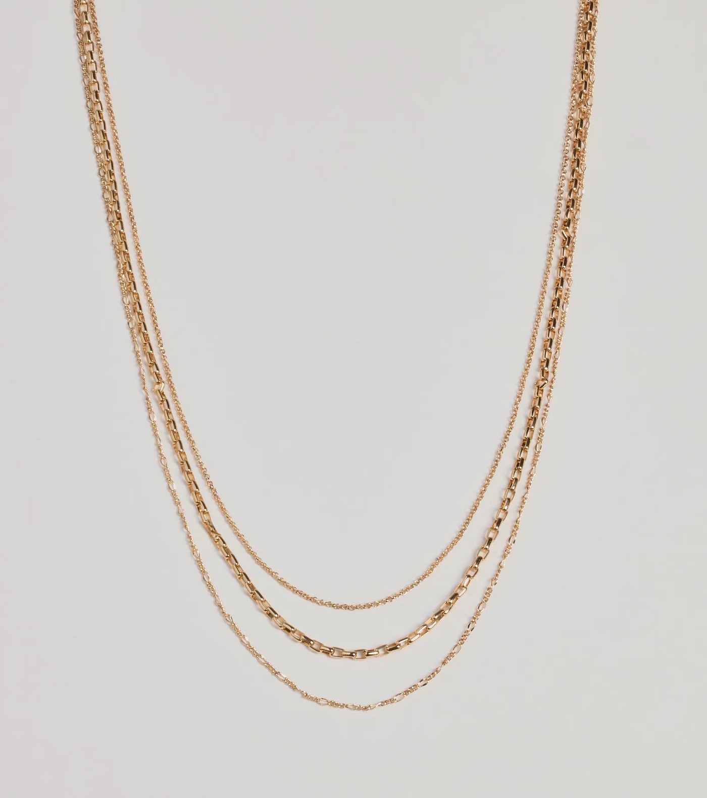 Timeless Charm Layered Chain Necklace