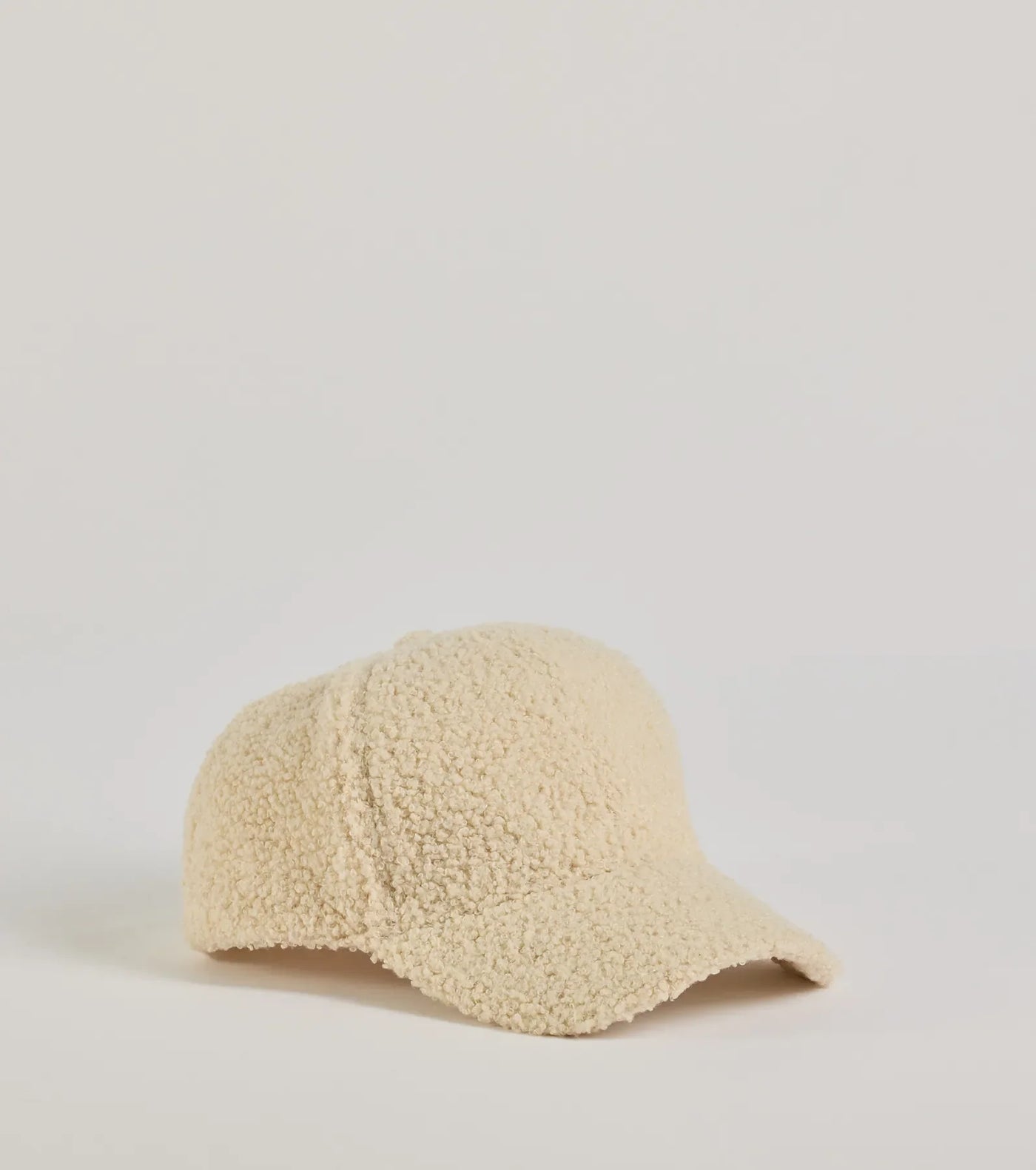 Toasty Vibes Faux Sherpa Baseball Cap