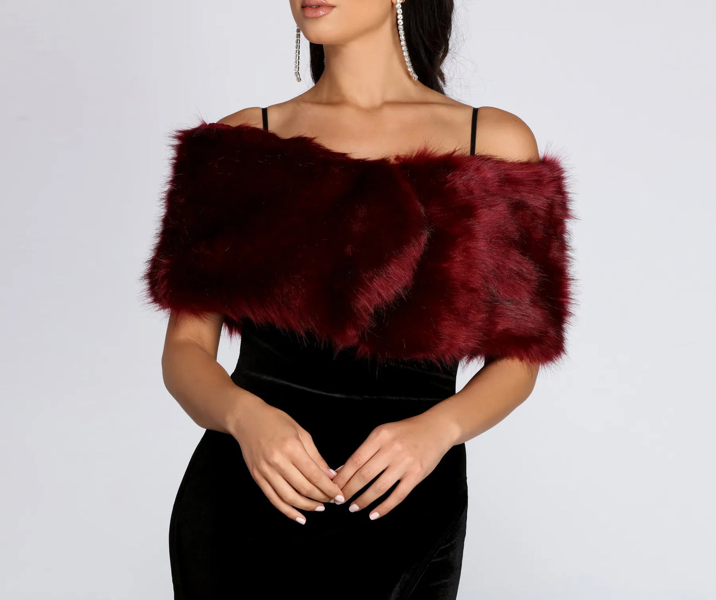 Ms. Diva Faux Fur Shawl