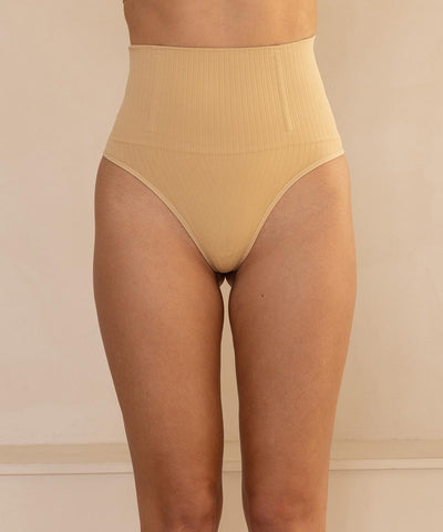 CurveShape Corrective Thong - Beige