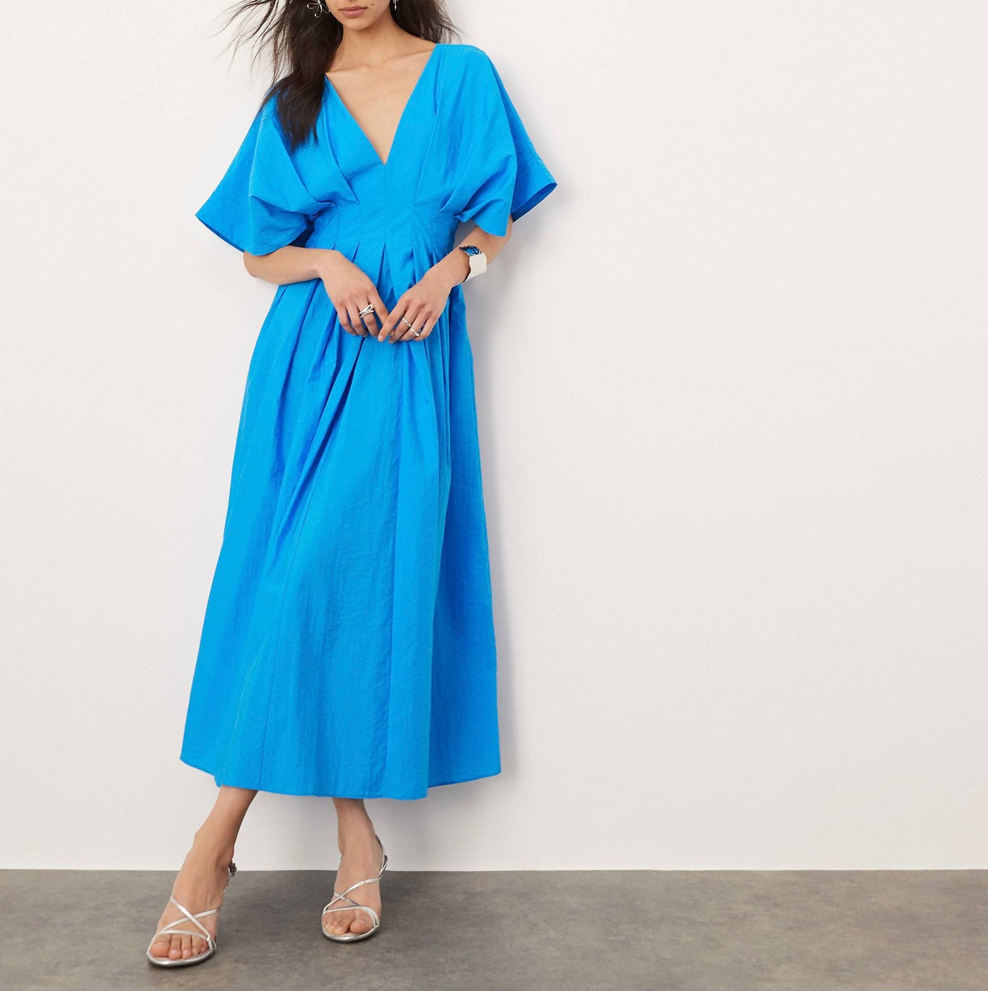 Lumi Blue Maxi Dress