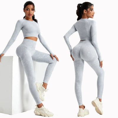 Skinny Stretch Sport Pant Sets | Autumn Activewear - Lumikova