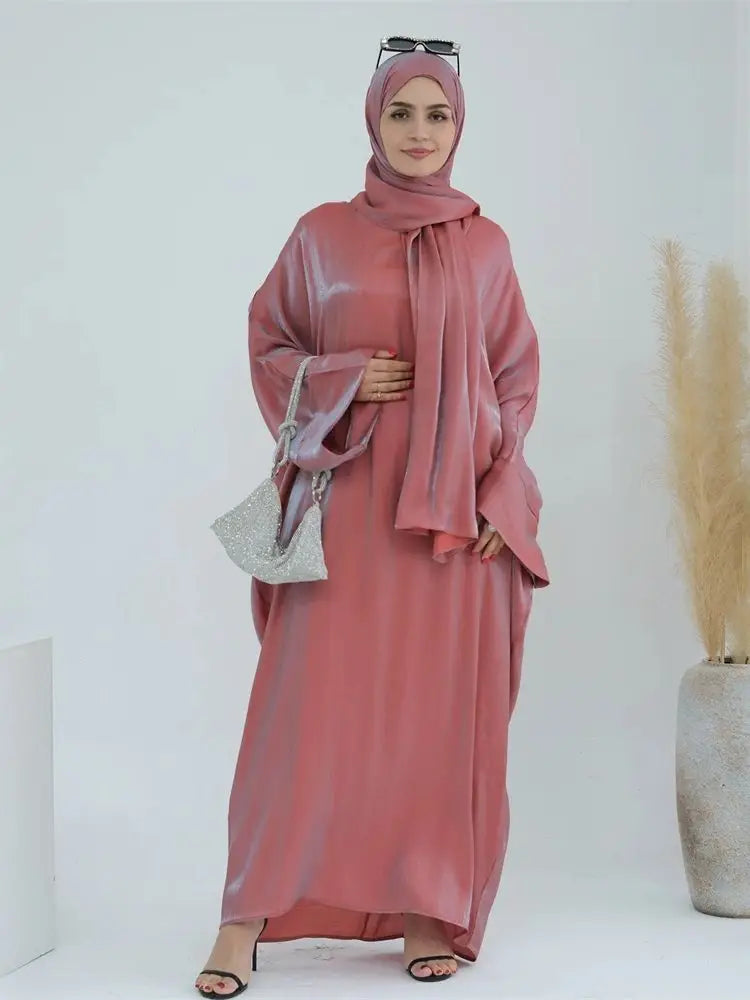 Satin Dubai Abaya - Lumikova