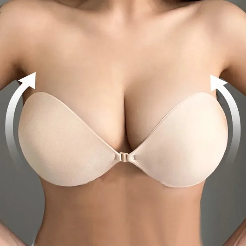 Invisible Strapless Adhesive Stick Bra - Strapless Push Up - Lumikova