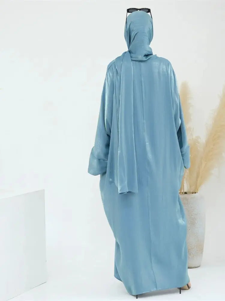 Satin Dubai Abaya - Lumikova