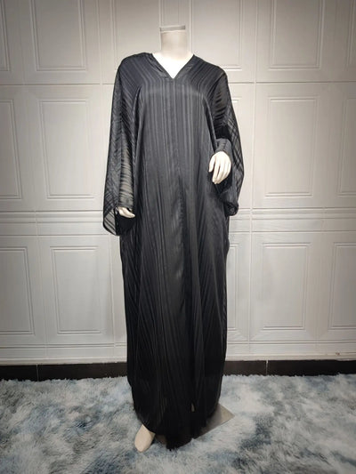 Luxury Shiny Abaya - Kaftan Dubai Style - Lumikova