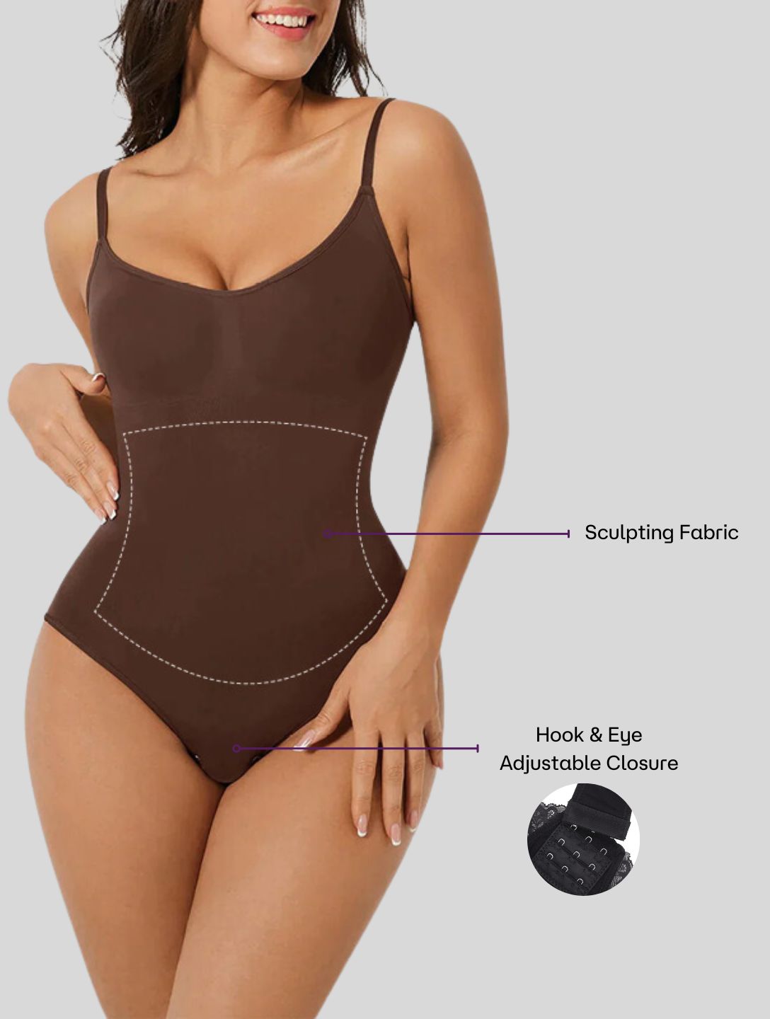 Snatched Thong Bodysuit Shapewear | BUY ONE GET ONE - Lumikova