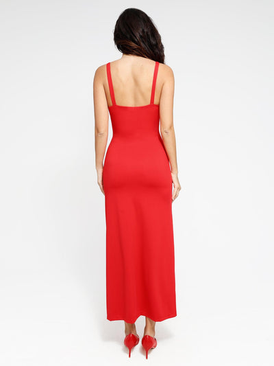 Shapewear Built-In Sculpting Midi Dress or Jumpsuit