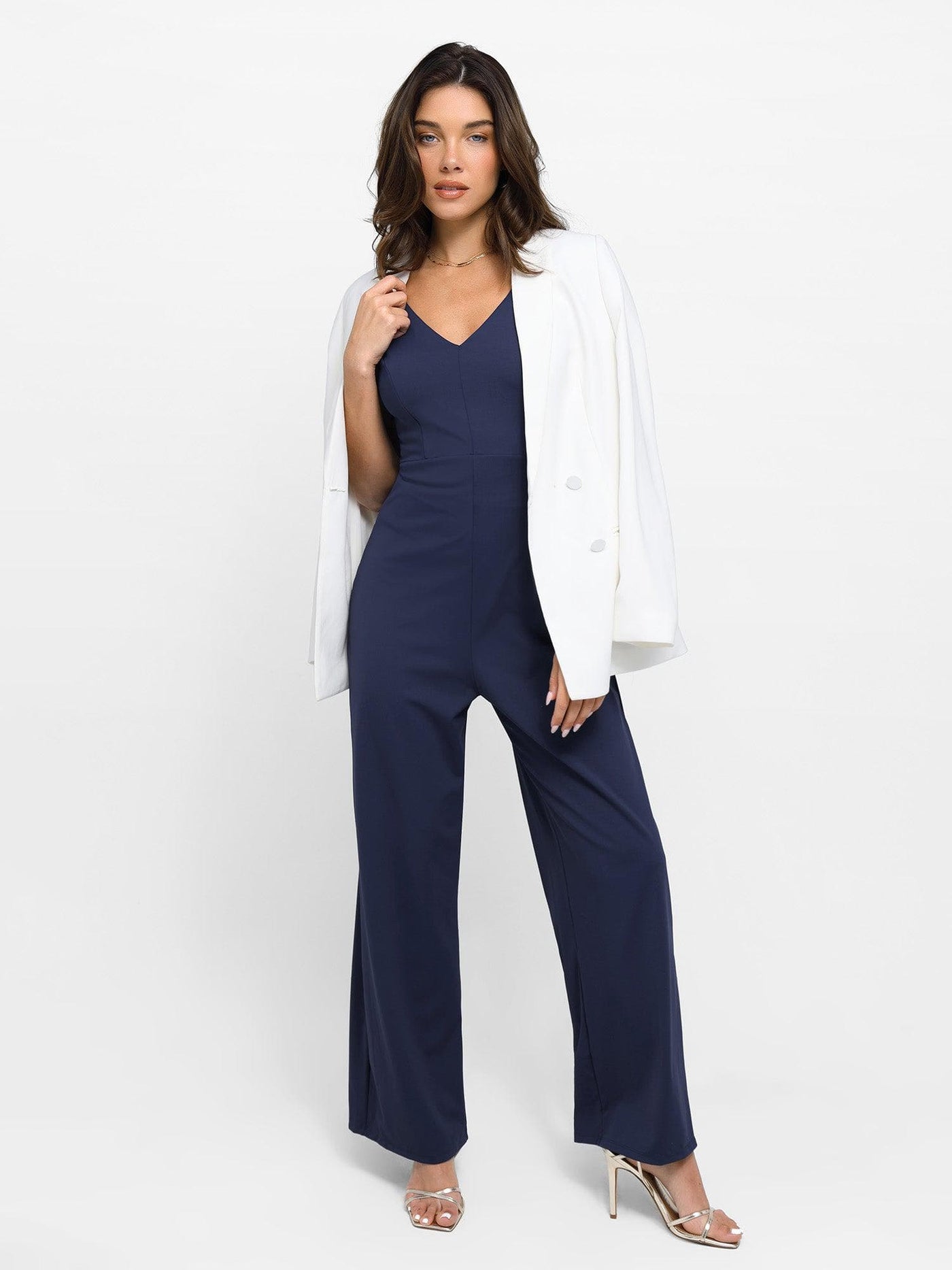 Shapewear Built-In Sculpting Midi Dress or Jumpsuit