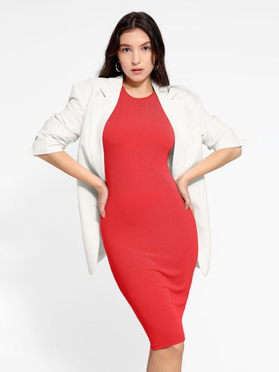 Shapewear Modal Tummy Control Midi Dresses