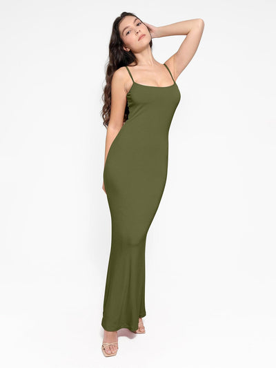 Shapewear Modal Slimming Maxi Slip Dress