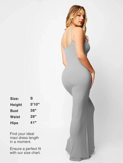 Shapewear Modal Slimming Maxi Slip Dress