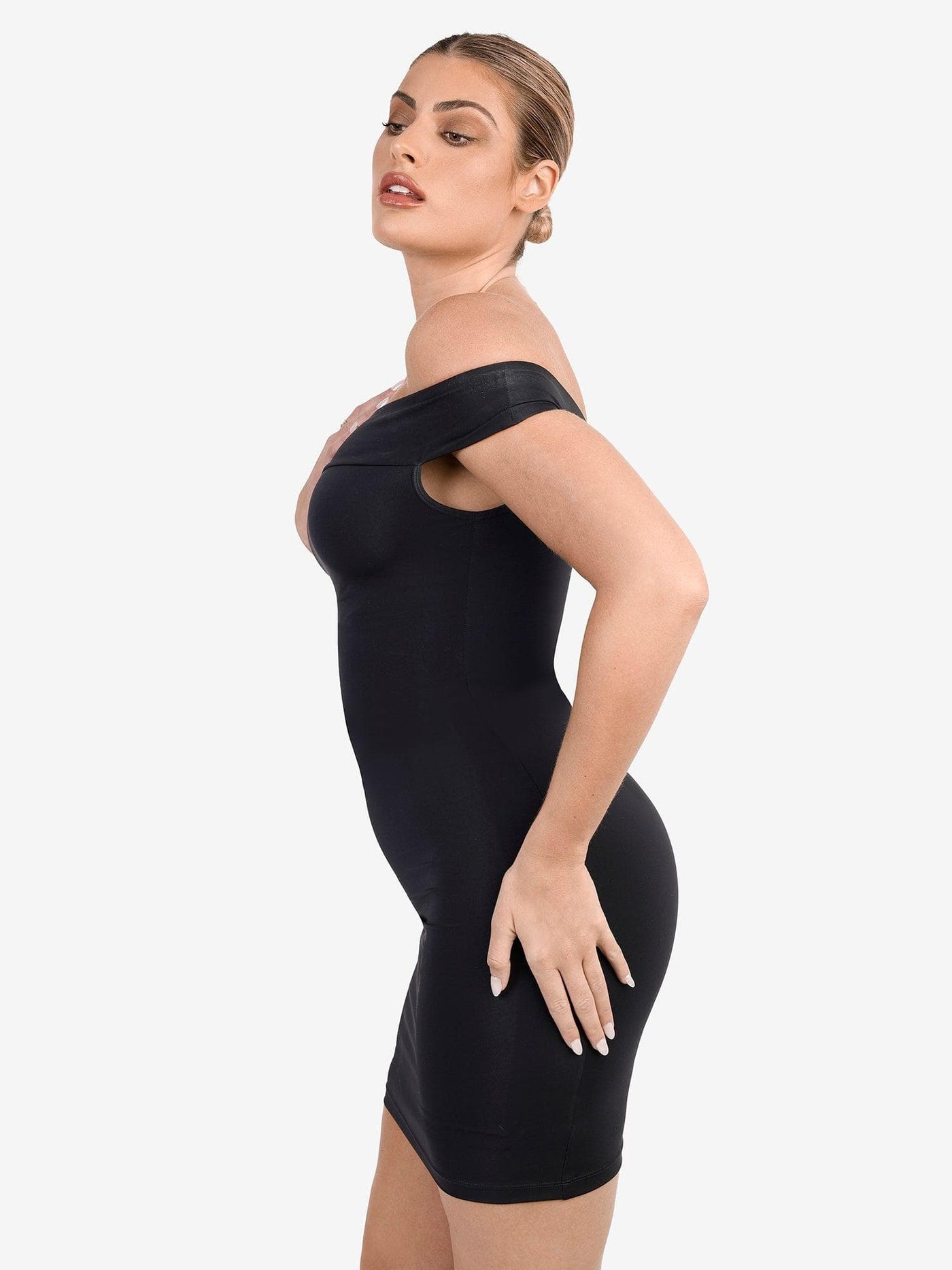 Shapewear Modal Tummy Control Midi Dresses